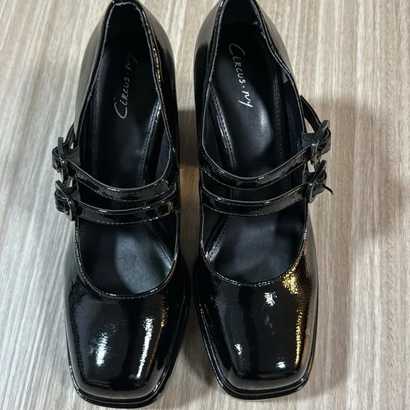 Circus NY Pepper Mary Jane Platform Pump in Black Size 7.5 - Picture 7 of 11